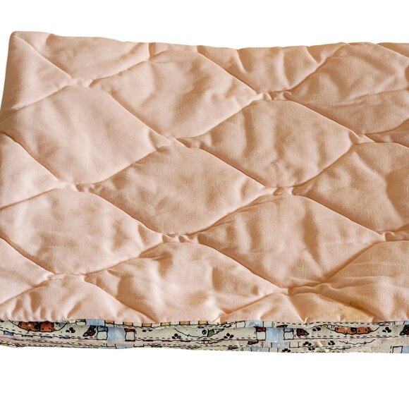 VTG 80s 90s Y2k Cottage core Snowman-Themed Quilted Placemats - Picture 10 of 11